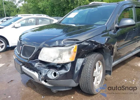 2008 Pontiac Torrent из США, поврежденный, VIN 2CKDL43F786060935